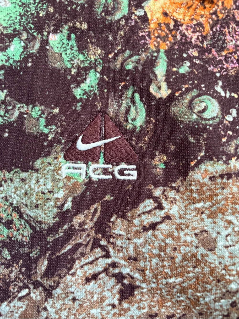 Nike ACG Therma-Fit Tuff Fleece Coral Reef Print Hoodie M - Picture 4 of 6